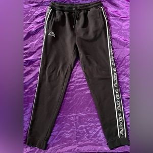 Black Kappa Pants